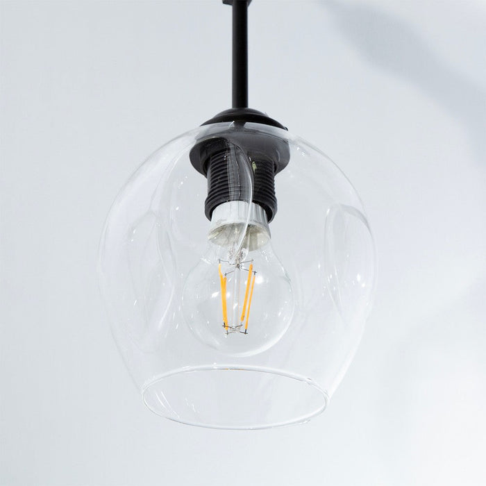 Lámpara de Techo Designers Negro 4 Luces 40W E27