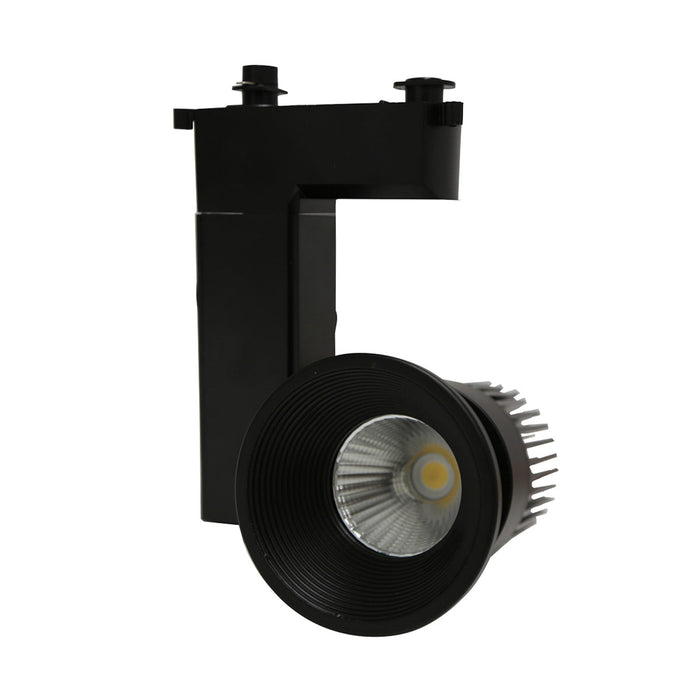 Kit 4 Lámpara de Techo Cabezal Dirigible Negro Led 24w