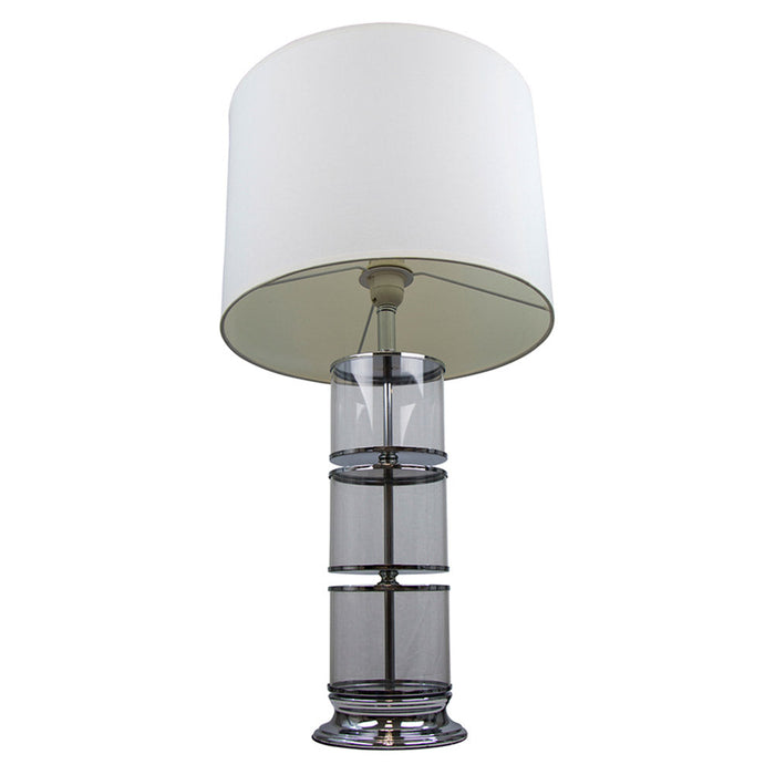 Lámpara de Mesa Inlite Color Blanco y Transparente de 100W