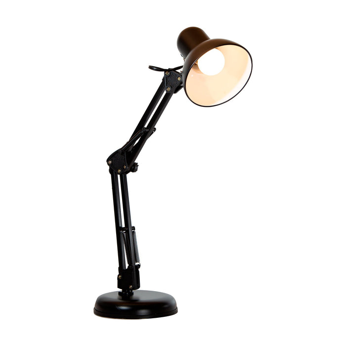 Lámpara de Escritorio Flexible Arquitecto Negro Tipo Pixar