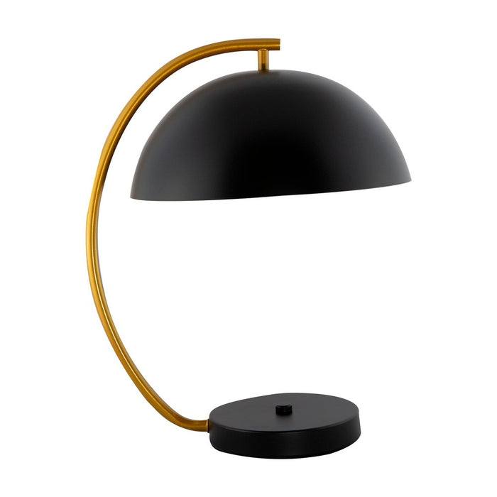Lámpara de mesa acabado negro mate 1 Luz E27 40w