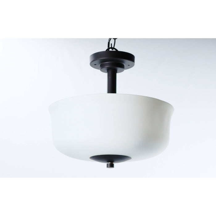 LAMP. TECHO BRONCE ANTIGUO 2L E27 60W (CONVERTIBLE)