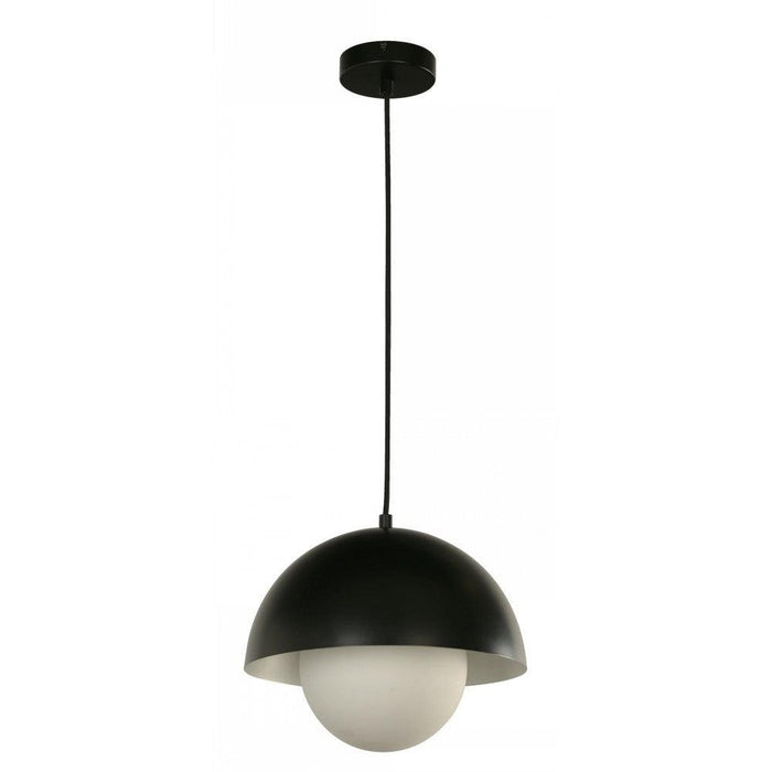 Lámpara Colgante Negro 1L E27 60W