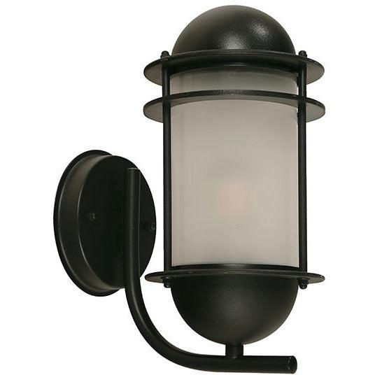 Lámpara Exterior  Pared Negro 1L E27 40W