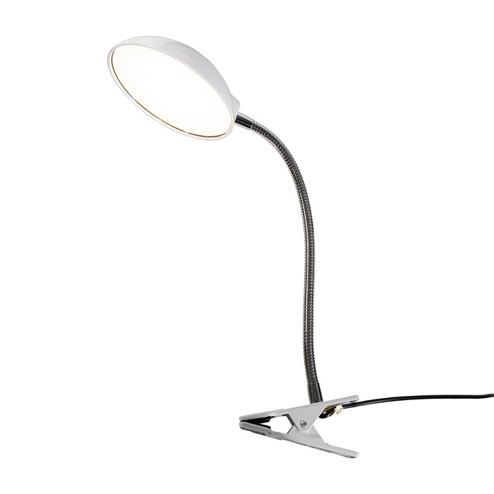 Lámpara De Escritorio Blanca 4w LED Integrado 1 Luz