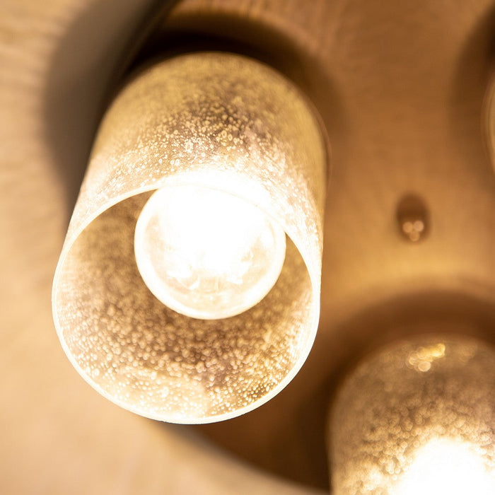 Lámpara de Techo Contemporánea Chocolate 40w E27 3 Luces