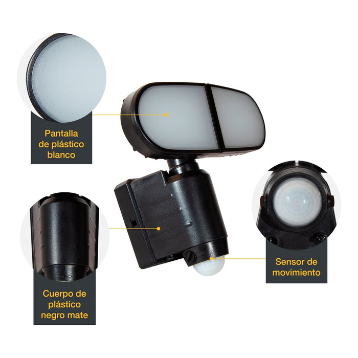 23016-2 Lámpara Solar LED con Sensor de Movimiento