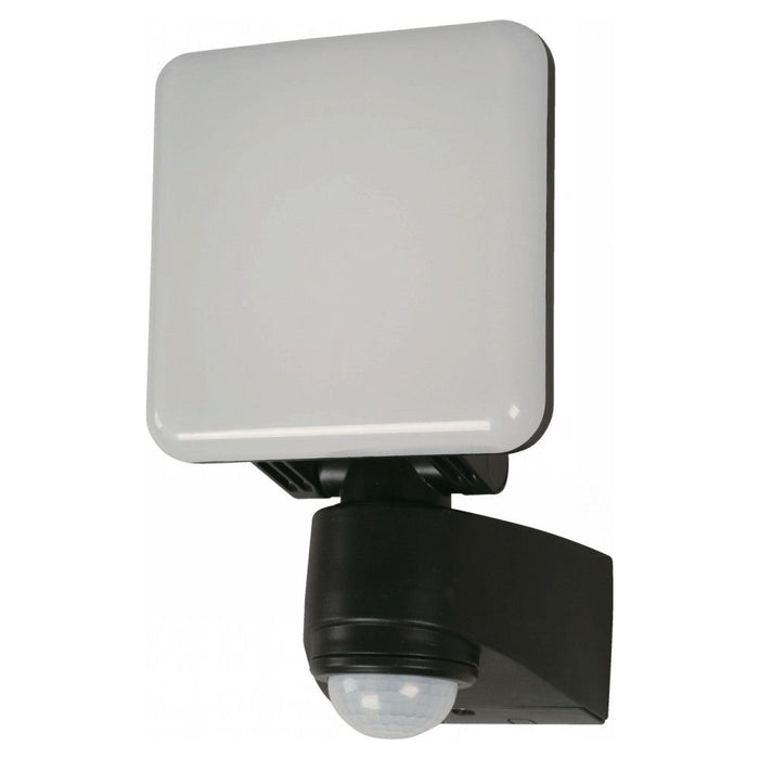 Lámpara Led Exterior  Reflectora Negro 10W 100-277V 6500K (Sensor De Movimiento Y Luz)