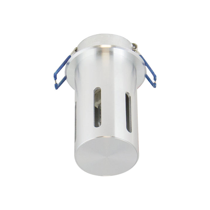 Kit 10 Lámparas De Pared Exterior Empotrable G9 Plata 40w + Focos Incluidos