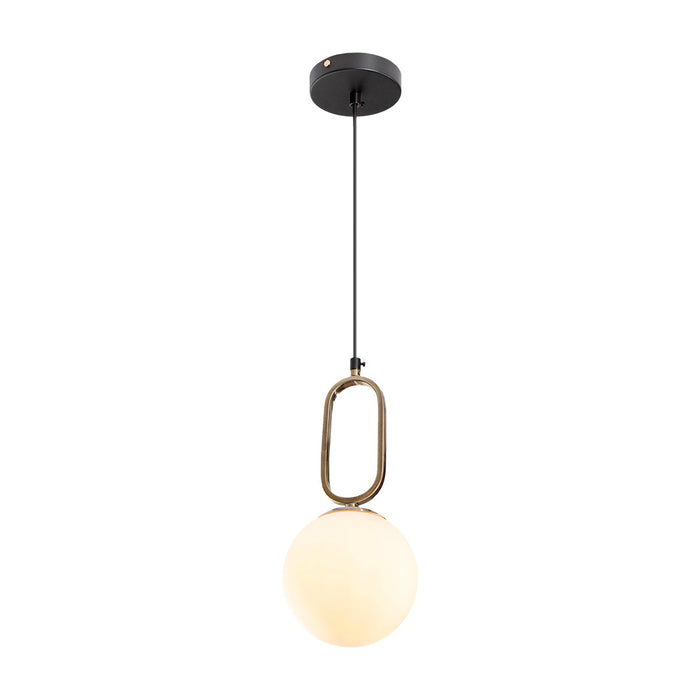 Lámpara Colgante Moderna Negro Socket E27 40w 1 Luz