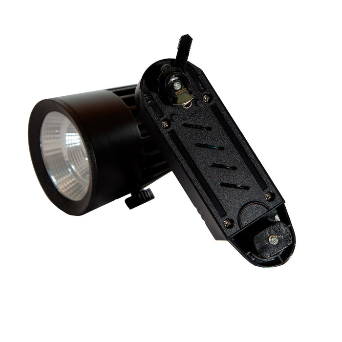 Lámpara de Riel Spotlight LED de 15 W Color Negro