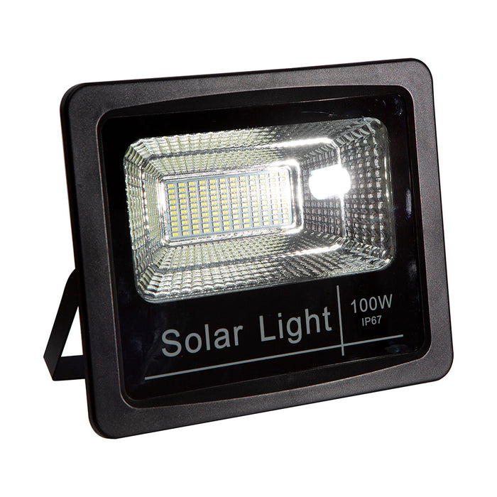 Lámpara Panel Solar Exterior LED 100W 6500K Luz Blanca IP67